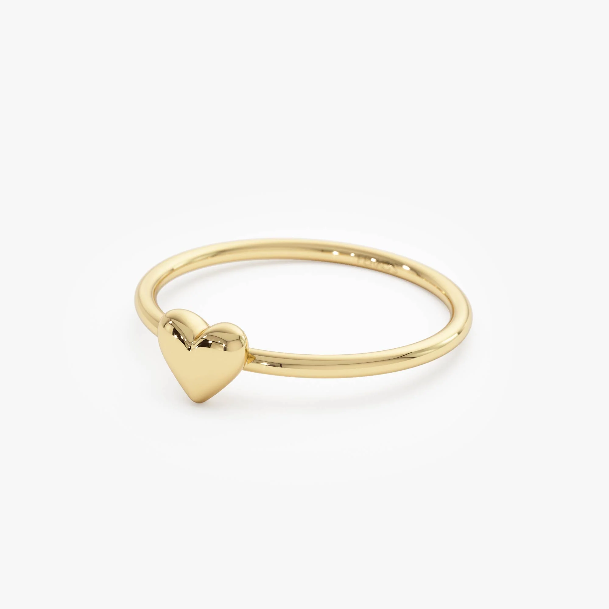 14k Bubble Heart Ring - Image 10