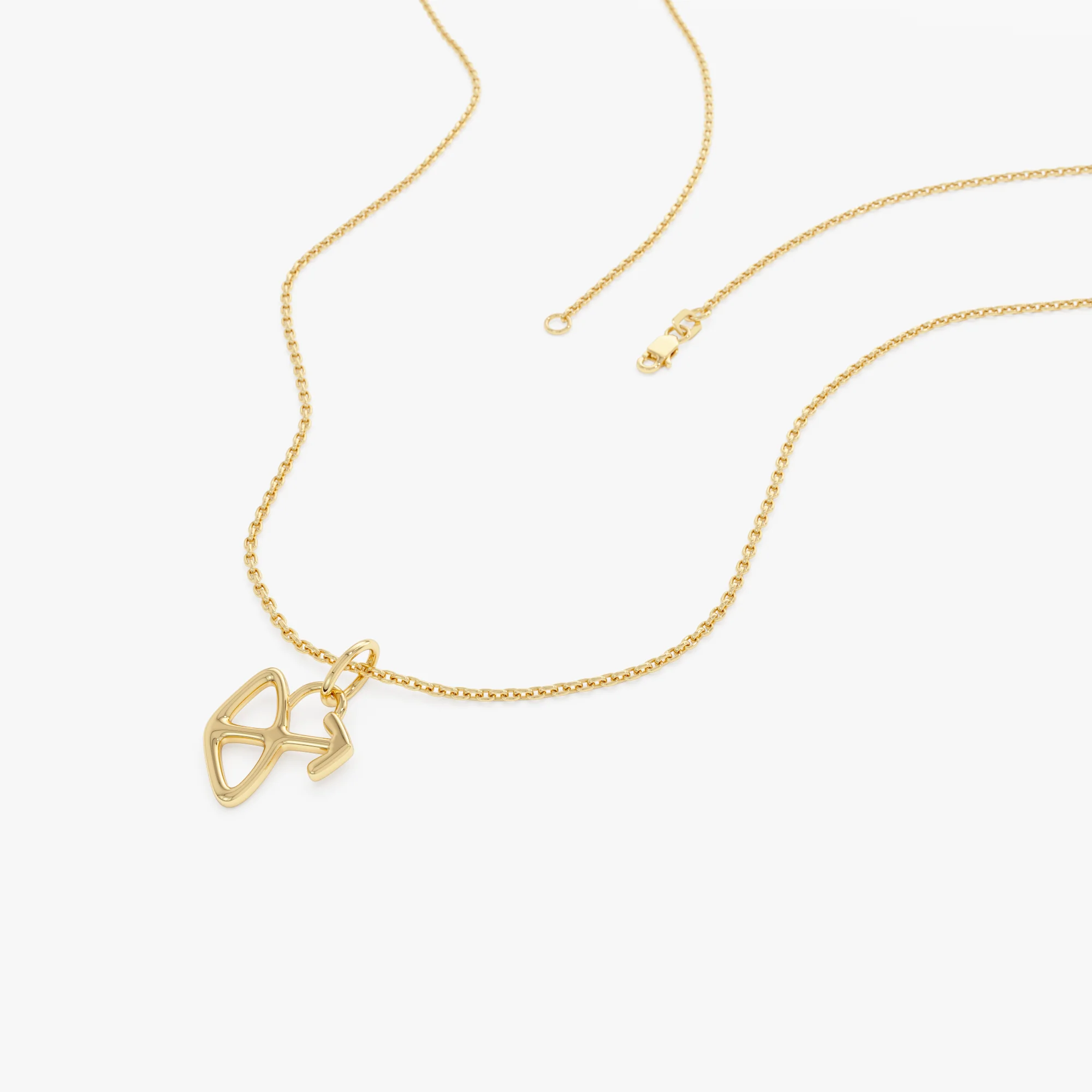 14K Sagittarius Zodiac Charm Necklace - Image 6