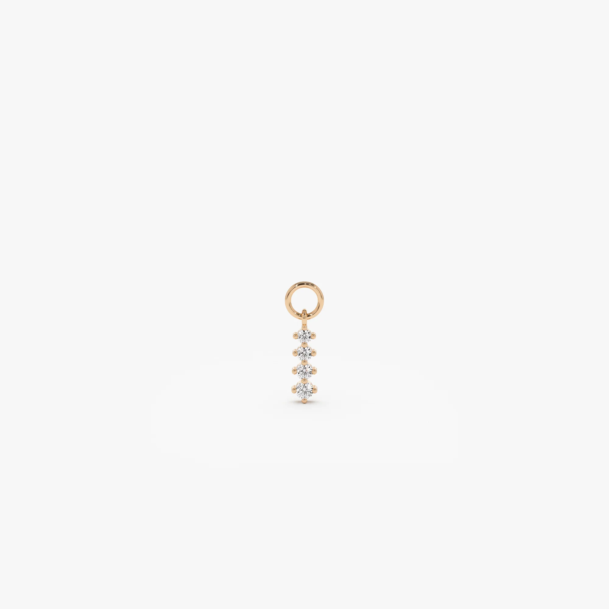 14k Journey Hoop Charm - Image 4