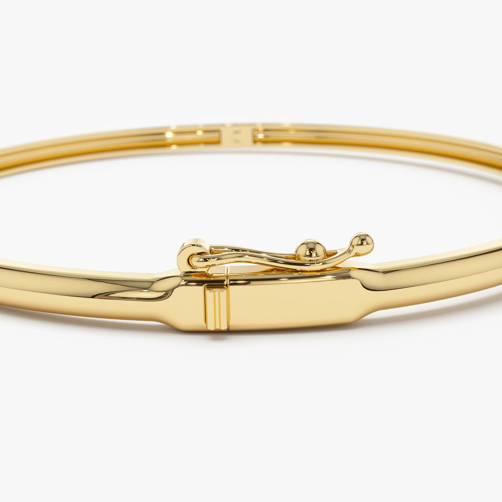 14k Solitaire Diamond Bangle Bracelet 0.10 - 0.30 ctw - Image 12